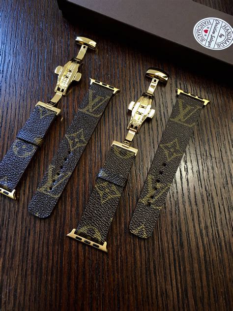 apple lv watch band|Lv Apple Watch band 40mm.